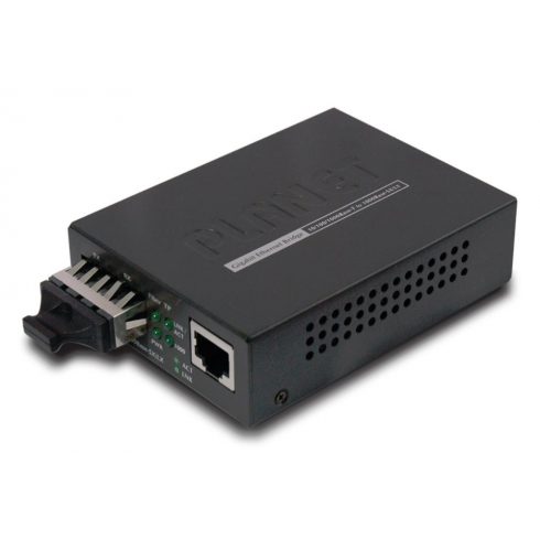 Planet GT-802 opto pretvornik 10/100/1000Base-T - 1000Base-SX, SC, multimode, 220/550 m