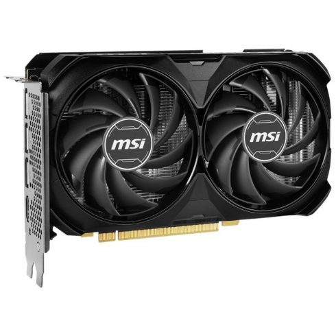 MSI GeForce RTX 4060 Ti VENTUS 2X ČRNA 16G OC / 16GB GDDR6 / PCI-E / 3x DP / HDMI