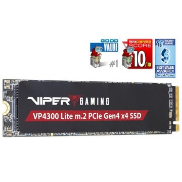   PATRIOT VIPER VP4300 Lite 2TB SSD / notranji / M.2 PCIe Gen4 x4 NVMe / 2280 / BREZ DRAM-a