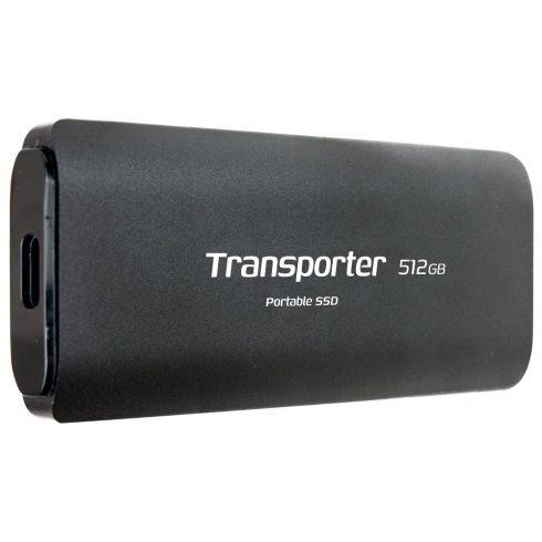 PATRIOT TRANSPORTER 512GB Prenosni SSD / USB 3.2 Gen2 / USB-C / zunanji / ohišje iz aluminija