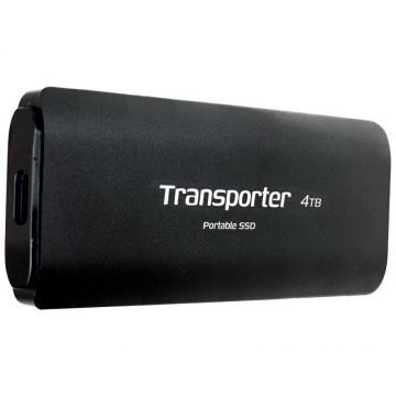   PATRIOT TRANSPORTER 4TB Prenosni SSD / USB 3.2 Gen2 / USB-C / zunanji / ohišje iz aluminija