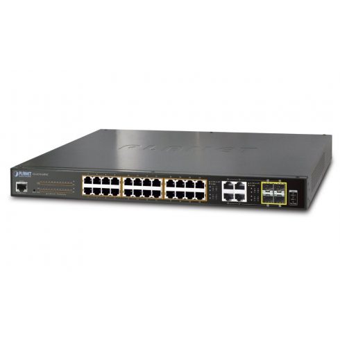 Planet GS-4210-24PL4C L2 stikalo, 28x1Gb, 4x1Gb SFP, 24x PoE 802.3at 430W