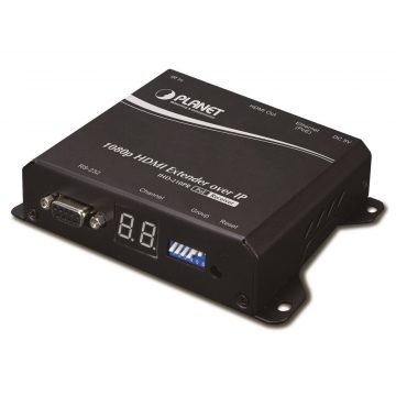   Planet IHD-210PR, HDMI video extender, sprejemnik, FullHD, H.264, multicast, IR, PoE napajanje