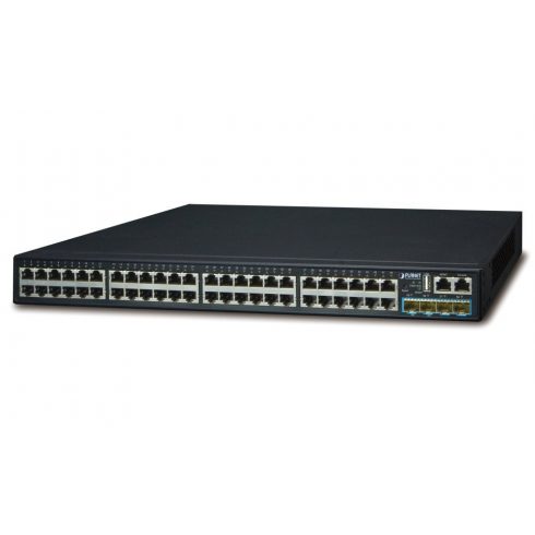 Stikalo Planet SGS-6341-48T4X L3, 48x1Gb, 4x10Gb SFP+, HW/IP stack, VSF/Cluster