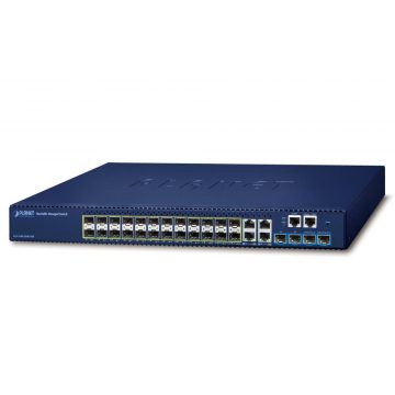   Stikalo Planet SGS-5240-20S4C4XR L3, 4x1Gb, 20x1Gb SFP, 4x10Gb SFP+, HW/IP stack, 2x power-in