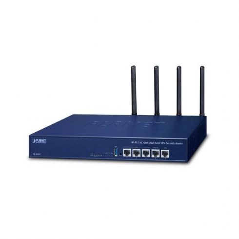 Planet VR-300W5 Enterprise usmerjevalnik/požarni zid VPN/VLAN/QoS/HA/AP krmilnik, 2xWAN(SD-WAN), 3xLAN, WiFi 802.11ac