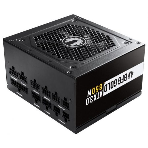 BitFenix napajalnik BFG Gold / ATX3.0 / 850 W / 120 mm ventilator / 80 Plus Gold / aktivni PFC / modularno