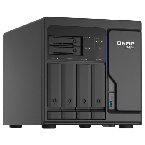 QNAP TS-h686-D1602-8G Xeon D-1602/2.5-3.2GHz/8GBRAM/4x3.5SATA/2x2.5SATA/2xM.2/4x2.5GbE/3xUSB3.2/2xPCIe