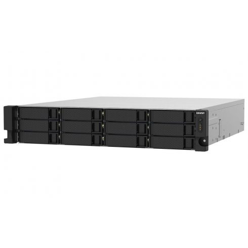 QNAP TS-1232PXU-RP-4G 12x SATA/ 1.7GHz / 4GB RAM / 2x 2.5GbE / 2x 10GbE SFP+ / 1x PCIe / 2x napajalnik