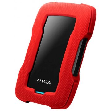   ADATA Durable Lite HD330 1TB HDD / zunanji / 2,5" / USB 3.1 / rdeč