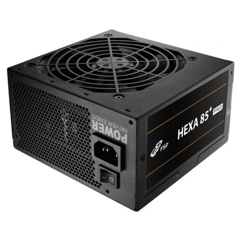 FSP napajalnik Hexa 85+ PRO 650W / ATX / akt. PFC / 120 mm ventilator / 80 Plus Bronze