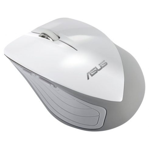 ASUS WT465/ Ergonomski/ Optični/ Brezžični USB/ Bela