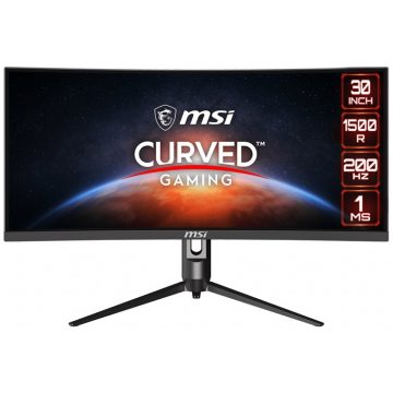   MSI Optix MAG301CR2 / 29,5" ukrivljen / 2560 x 1080 / VA / 200Hz/ 1ms/ 3000:1/ 300cd/m2 / 2xHDMI/ DP/ USB-C