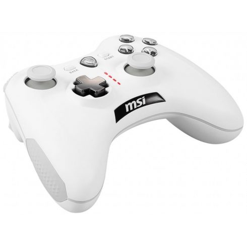 MSI igralni plošček FORCE GC30 V2 WHITE/ brezžični/ bel/ OTG/ USB/ za PC, PS3, Android