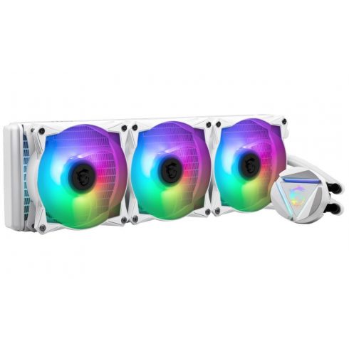 MSI vodni hladilnik CPU MAG Core Liquid 360R V2 WHITE/ 3x 120mm ARGB ventilator/ podpora LGA1700/ bel