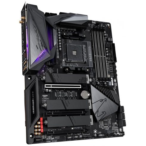 GIGABYTE B550 AORUS MASTER / AMD B550 / AM4 / 4x DDR4 / 3x M.2 / HDMI / USB-C / WiFi / ATX