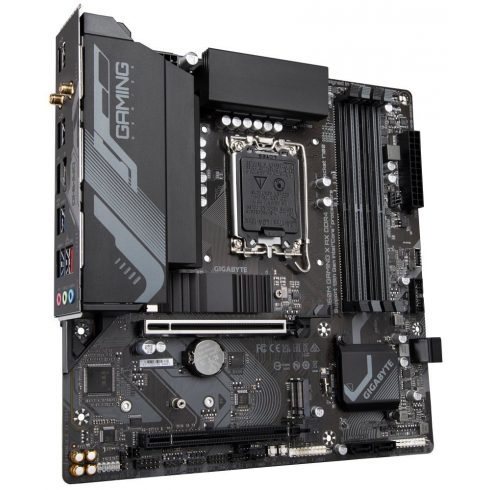 GIGABYTE B760M GAMING X AX DDR4 / Intel B760 / LGA1700 / 4x DDR4 / 2x M.2 / DP / HDMI / WiFi / mATX