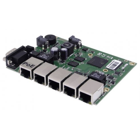 MikroTik RouterBOARD RB450Gx4, 1 GB RAM, IPQ-4019 (716 MHz), 5× Gbit LAN, 802.3af/at, licenca L5