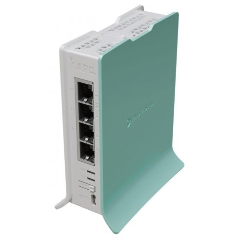 MikroTik hAP ax lite, 4x GLAN, 2,4 GHz, 802.11b/g/n/ax Wi-Fi 6, ROS 7, L4, PSU, notranji