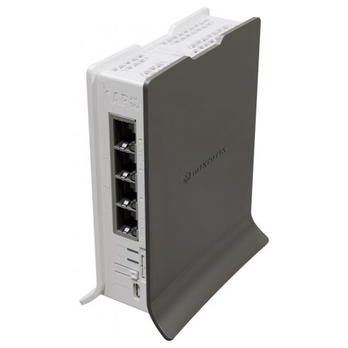 MikroTik hAP ax lite LTE6, 4x GLAN, 2,4 GHz, 802.11b/g/n/ax Wi-Fi 6, LTE, ROS 7, L4, PSU, notranji