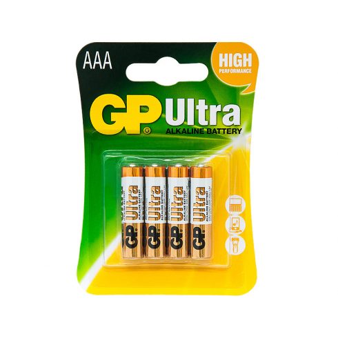 8449# alkalna baterija AAA 1.5 LR3 GP Ultra 4 kos