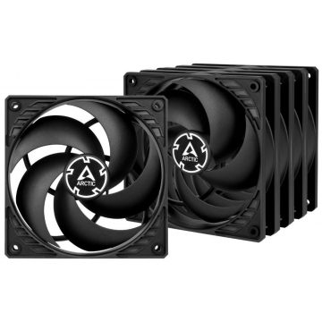   ARCTIC P12 PWM PST set 5 ventilatorjev 120 mm / PWM / PST / črn