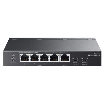   TP-Link TL-SG1005P-PD stikalo 1x GLAN s PoE-in, 4x GLAN s PoE+