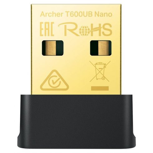 TP-Link Archer T600UB Nano AC 600 USB adapter, 2.4/5GHz, Bluetooth 4.2, USB 2.0