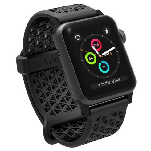 Catalyst Sport Band - Elastični trak za Apple Watch 38/40/41 mm (Stealth Black)