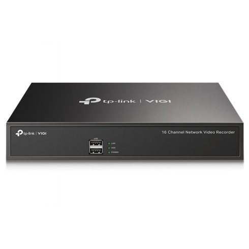 TP-Link VIGI NVR1016H - VIGI 16-kanalni mrežni video snemalnik, oddaljeni dostop, ONVIF, dvosmerni zvok, do 10TB HDD