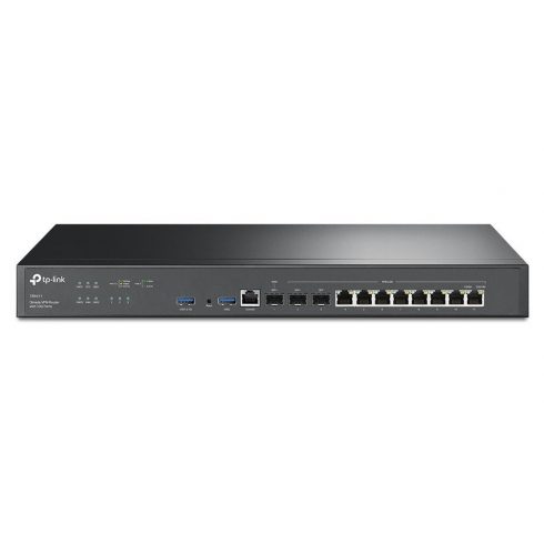 Usmerjevalnik TP-Link ER8411 Omada VPN, 2x 10Gbit + 1x Gbit LAN/WAN, 8x Gbit LAN