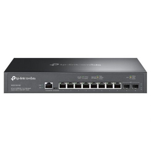 Upravljano stikalo TP-Link SG3210X-M2 L2+, 2x 10GLAN, 8x 2.5GLAN, 2x SFP+, Omáda SDN