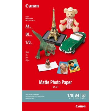 Canon foto papir MP-101/ A4/ Mat/ 50 kos