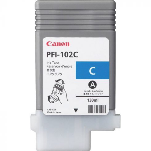 Canon Ink kartuša PFI-102C/ iPF-500/ 6x0/ 7xx/ LP-xxx/ cyan