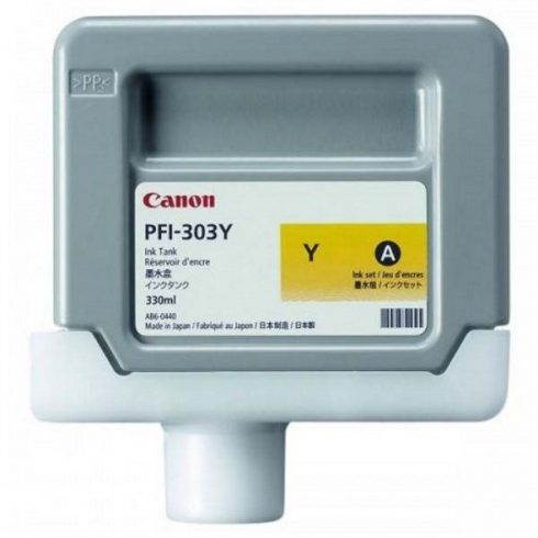 Canon Ink kartuša PFI-301Y/ iPF-8x00/ iPF-9x00/ Yellow