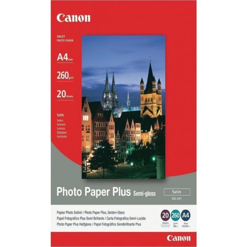 Foto papir Canon SG-201/ A4/ Polsijajni/ 20 kos