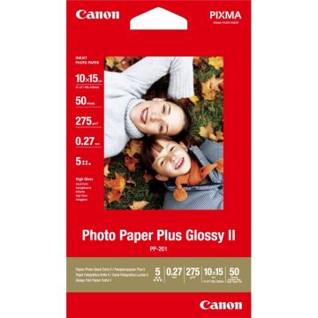 Canon foto papir PP-201/ 10x15cm/ Glossy/ 50 kos