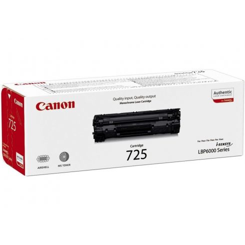 Canon original toner CRG-725/ LBP-6100/ 6000/ 1600 strani/ Črn