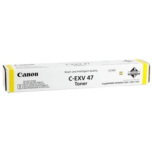 Canon original TONER CEXV47 YELLOW iR-ADV C350/C351/C250/C255/C355 21.500 strani A4 (5%) - BREZ OTROŠKOV