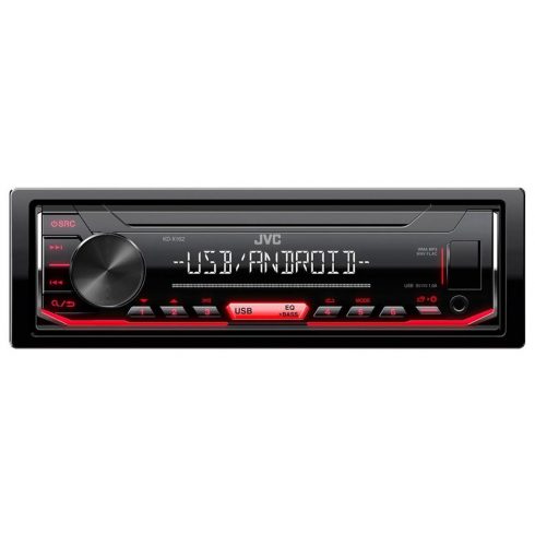 Avtoradio JVC KDX-162 USB RDEČ