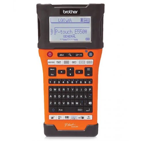 BROTHER tiskalnik samolepilnih etiket PT-E550WVP/ 180 dpi/ LCD/ USB/ Wi-Fi/ kovček