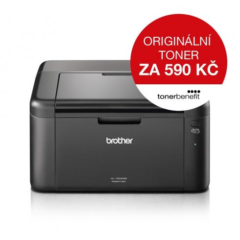 BROTHER laserski HL-1222WE tonerbenefit/ A4 / 2400x600 dpi / črno-bel / 20 strani/min. / USB / Wi-Fi