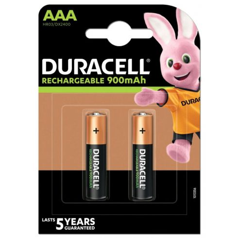 Duracell polnilna baterija 900mAh 2 kosa (AAA)