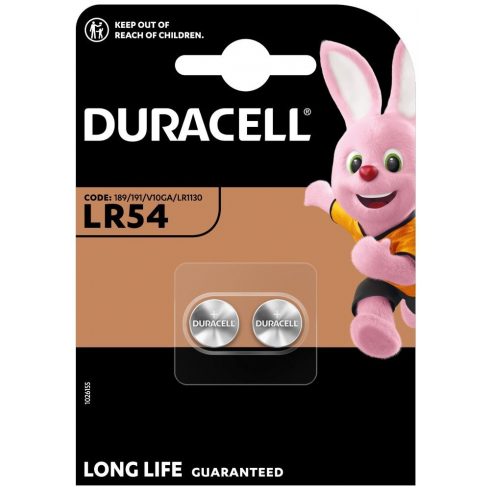 Duracell Alkalna gumbasta baterija LR54 2 kosa