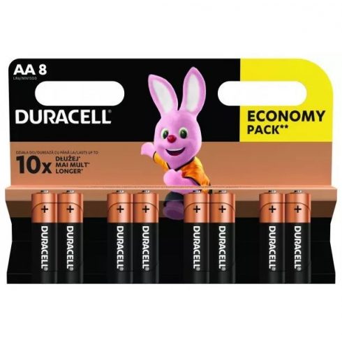 Duracell Basic alkalna baterija 8 kosov (AA)