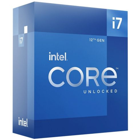 INTEL Core i7-12700K / Alder Lake / LGA1700 / max 5.0GHz / 12C/20T / 25MB / 125W TDP / BOX brez hladilnika.