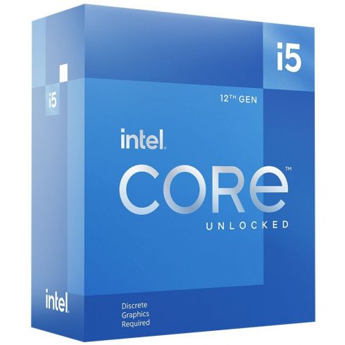 INTEL Core i5-12600KF / Alder Lake / LGA1700 / max 4.9GHz / 10C/16T / 20MB / 125W TDP / BOX brez hladilnika.