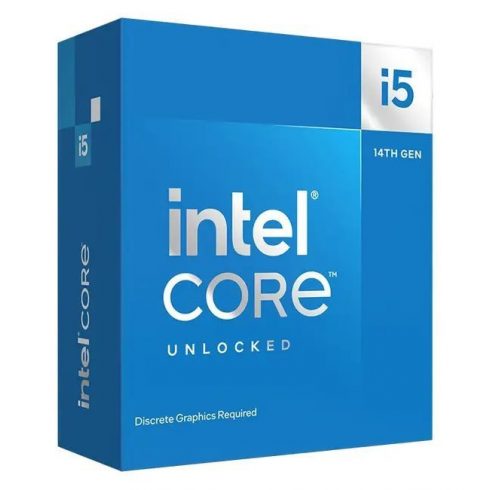 INTEL Core i5-14600KF / Raptor Lake R / LGA1700 / max 5.3GHz / 6P+8E/20T / 24MB / 125W TDP / brez VGA / BOX.