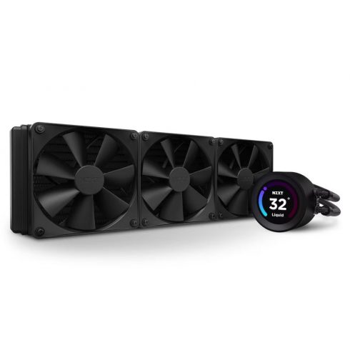 NZXT vodni hladilnik Kraken 360 ELITE / 3x120mm ventilator / 4-pin PWM / LCD disp. / 6 let