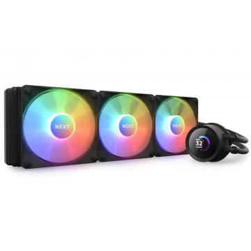   NZXT vodni hladilnik Kraken 360 RGB / 3x120mm ventilator / 4-pin PWM / LCD disp. / 6 let